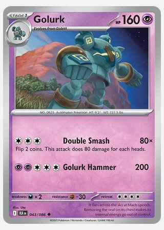 Golurk — catalogusbeeld