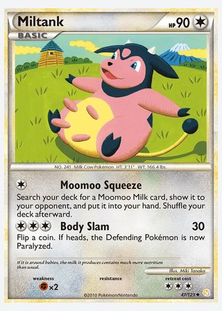 Miltank — catalogusbeeld