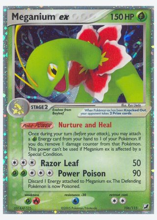 Meganium ex — catalogusbeeld