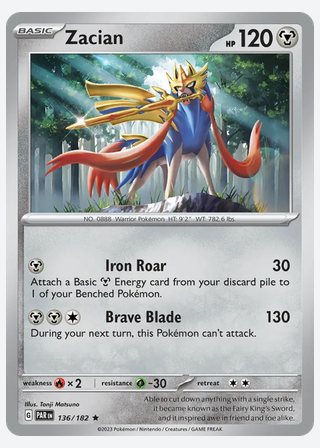 Zacian — catalogusbeeld
