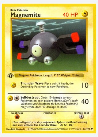 Magnemite — catalogusbeeld