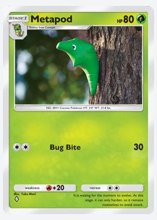 Metapod — catalogusbeeld