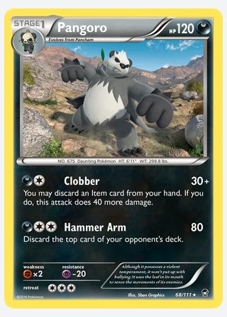 Pangoro — catalogusbeeld