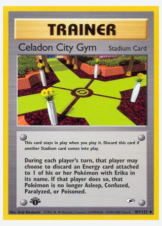 Celadon City Gym — catalogusbeeld
