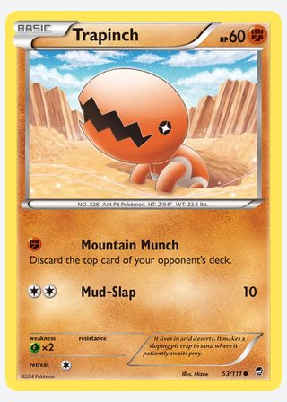 Trapinch — catalogusbeeld