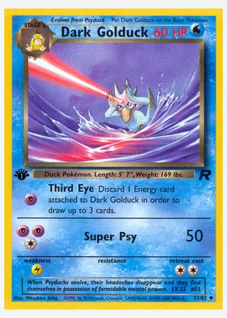 Dark Golduck — catalogusbeeld