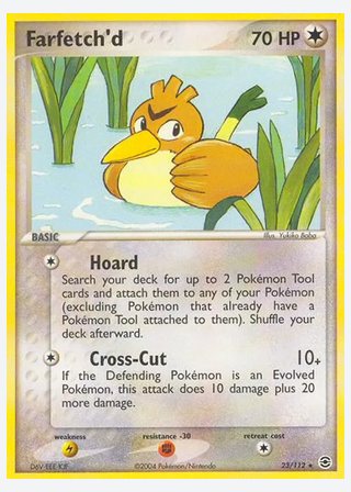Farfetch'd — catalogusbeeld