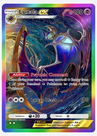 Lunala ex — catalogusbeeld