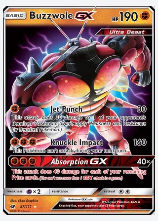 Buzzwole GX — catalogusbeeld