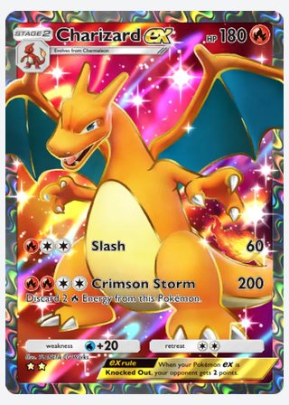 Charizard ex — catalogusbeeld