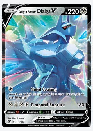 Origin Forme Dialga V — catalogusbeeld
