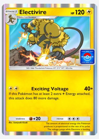 Electivire — catalogusbeeld