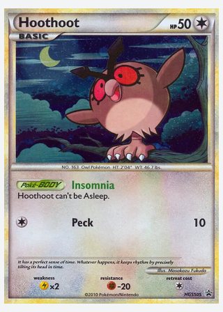 Hoothoot — catalogusbeeld