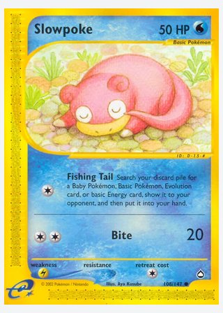 Slowpoke — catalogusbeeld