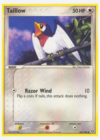 Taillow — catalogusbeeld
