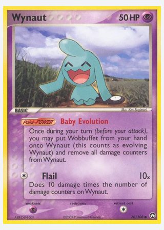 Wynaut — catalogusbeeld