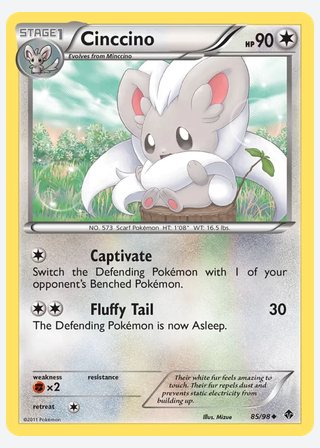 Cinccino — catalogusbeeld