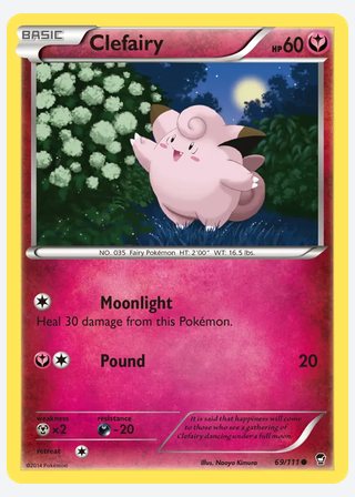 Clefairy — catalogusbeeld