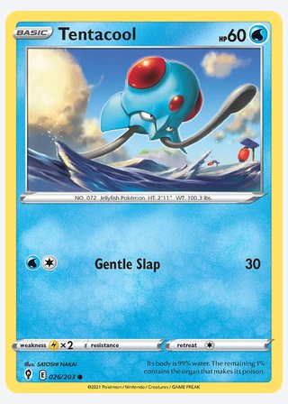 Tentacool — catalogusbeeld