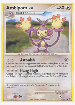 Ambipom — catalogusbeeld