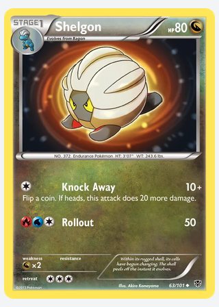 Shelgon — catalogusbeeld