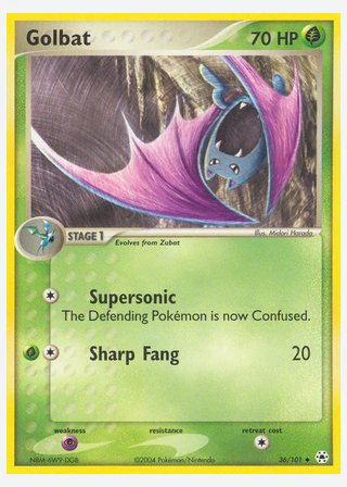 Golbat — catalogusbeeld