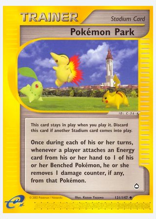 Pokémon Park — catalogusbeeld
