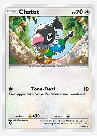 Chatot — catalogusbeeld