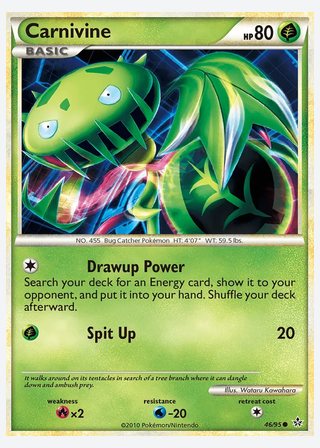 Carnivine — catalogusbeeld