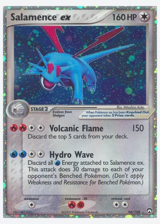 Salamence ex — catalogusbeeld