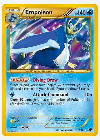 Empoleon — catalogusbeeld