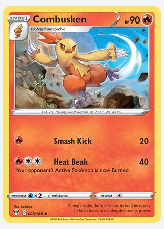 Combusken — catalogusbeeld