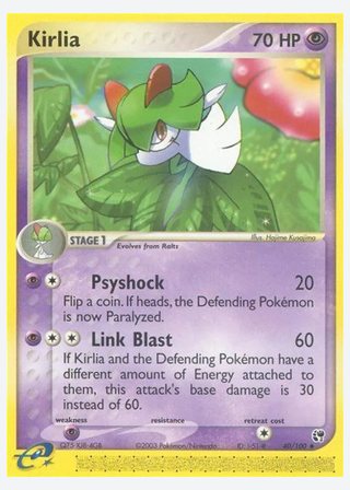Kirlia — catalogusbeeld