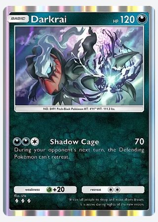 Darkrai — catalogusbeeld