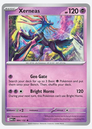 Xerneas — catalogusbeeld