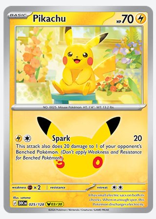 Pikachu — catalogusbeeld
