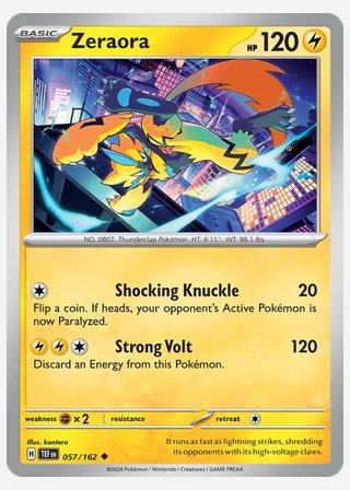 Zeraora — catalogusbeeld