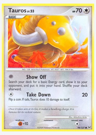 Tauros — catalogusbeeld