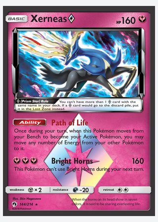 Xerneas ◇ — catalogusbeeld