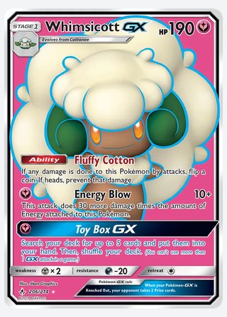 Whimsicott GX — catalogusbeeld