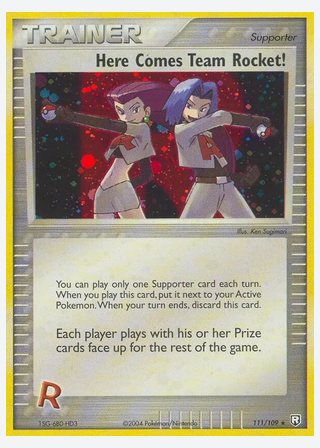 Here Comes Team Rocket! — catalogusbeeld