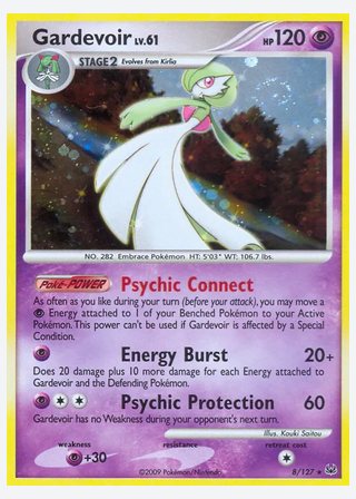 Gardevoir — catalogusbeeld