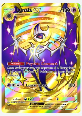 Lunala ex — catalogusbeeld