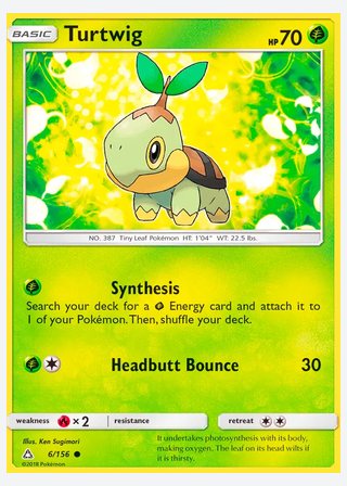 Turtwig — catalogusbeeld