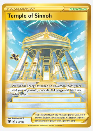 Temple of Sinnoh — catalogusbeeld