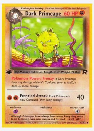 Dark Primeape — catalogusbeeld
