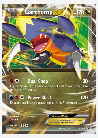 Garchomp EX — catalogusbeeld