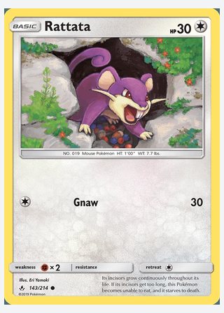 Rattata — catalogusbeeld