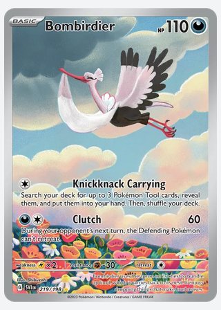 Bombirdier — catalogusbeeld