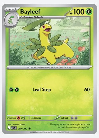 Bayleef — catalogusbeeld